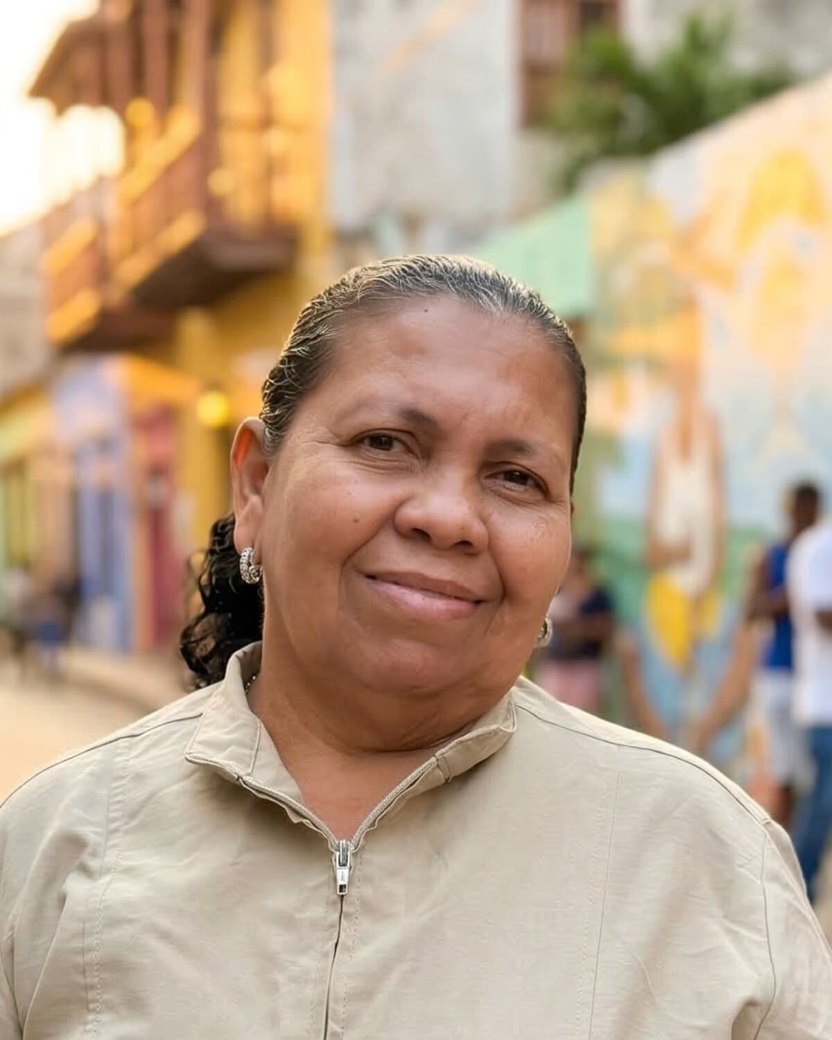 Doris Mendez Zapatero, Cook at Una Luz Foundation in Cartagena
