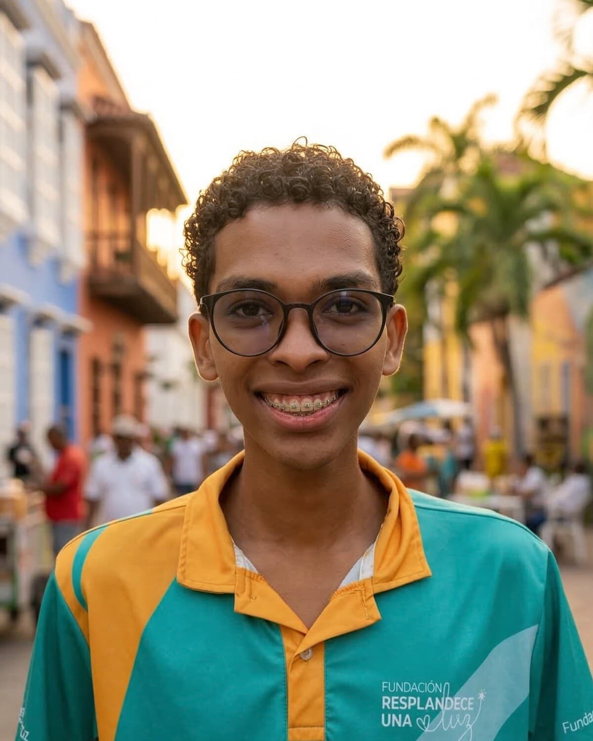 Leyber Alberto Torres, Administration at Una Luz Foundation in Cartagena