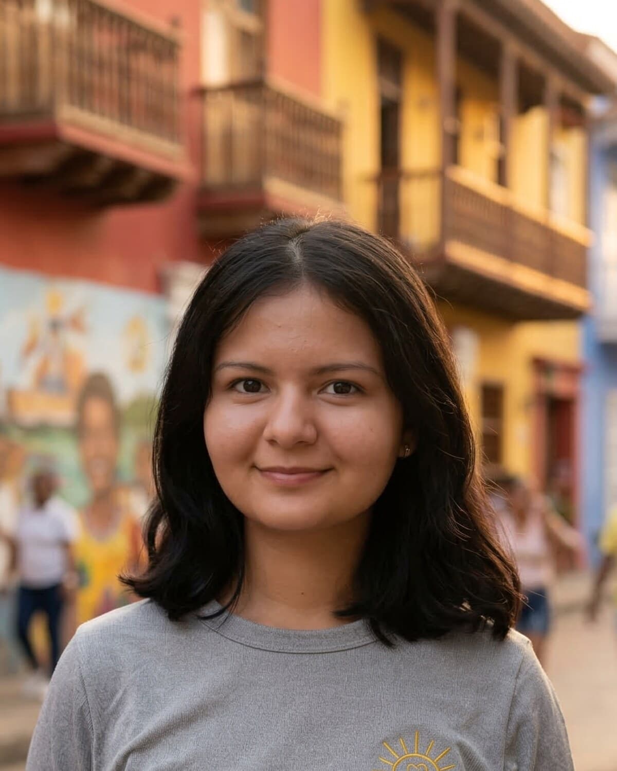 Mar y Luna Rodríguez, Team Member at Una Luz Foundation in Cartagena
